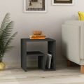 Modern Tall End Floor Table With Shelf Home Décor for Rooms, Halls, Entryway and Home Library | Micro Décor. 