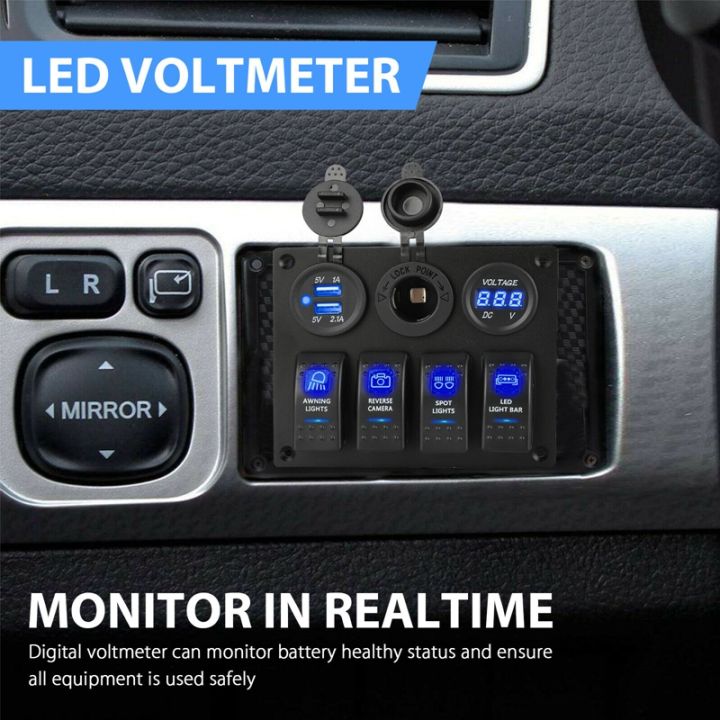 12-24V%204%20Gang%20Toggle%20Blue%20LED%20Rocker%20Switch%20Panel%20Circuit%20Breaker%20Waterproof%20for%20Car%20Marine%20Boat%20-%20Image%205
