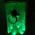 Sutuiying 2024 Halloween Dark Alien Romulus Regal Popcorn Halloween Luxury Horror Decoration Monster Petri Dish Led Tanks. 