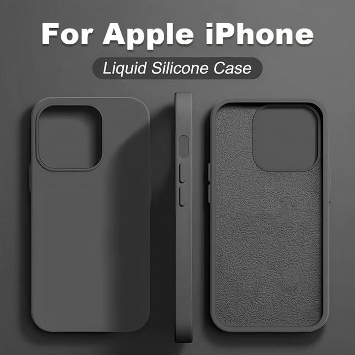 Back Cover Accessories Max Hand of Proe 14 1 Liquid Silicone Protector 2 14 11 13 1 for iPhone 15 Pro Case For iPhon5 Plus Case Shockproof soft