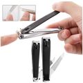 Nail Cutter Stainless Steel Black & Silver + ( Free Nail Cutter ). 