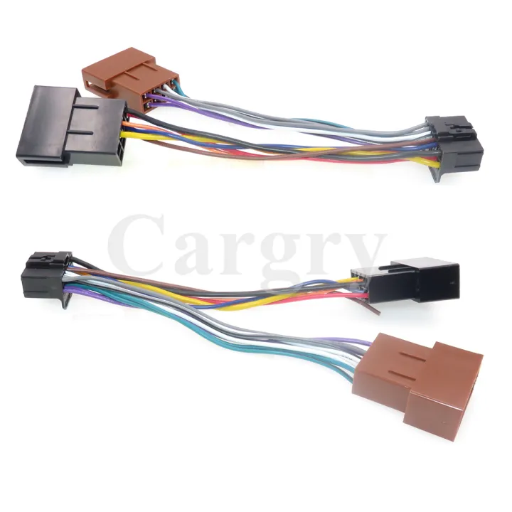 1 Set 16 Pin Ac Assembly Iso Cable Plug 962191-1 106455-4 106455-3 Car ...