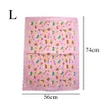New Born Baby Bubble Changing Sheets Rubber PVC Cot Sheet Waterproof Mat - Large. 