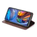 (New arrival) Cow Texture Magnetic Leather Phone Case For Infinix Hot 30 4G. 