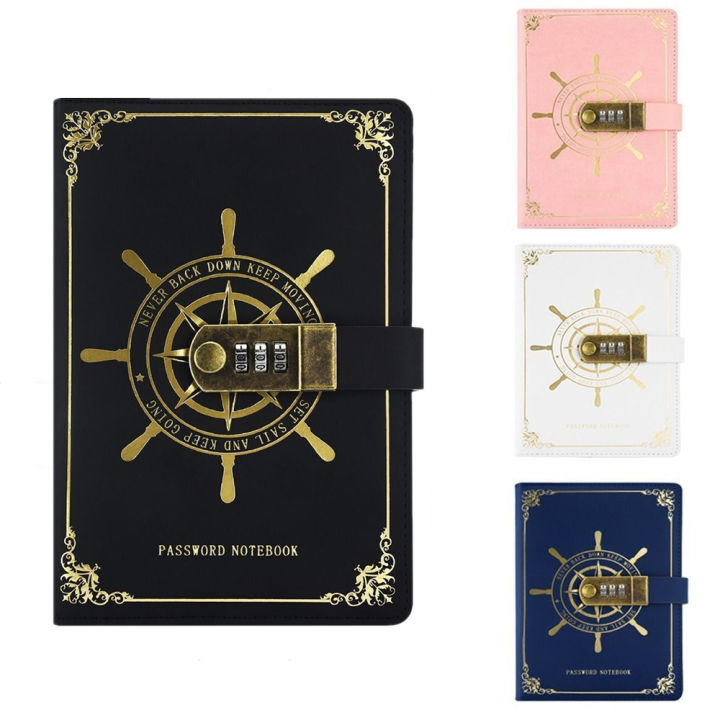 Password-locked Sailor's Voyage Password Notebook Privacy Ensured ...