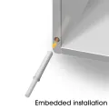 Cabinet Door Rebounder Handle-free Rebound Device Concealed Cabinet Door Rebounder Soft Quiet Closer for Furnitures Accessories. 