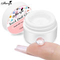 Monja 15ml Nail Art Strong Stuck Drill Glue Decoration Clear Point Drill Gel Rhinestone Jewelry Adhesive Glue DIY Manicure Tools. 