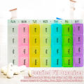 Pill Box - 7 days 4 times per day. 