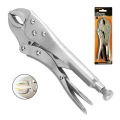 Locking Lock Grip Plier - Toolmak - Round Jaw - 10 in. 