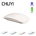 Magic Mouse For Macbook Wireless Bluetooth Silent Rechargeable Laser Ergonomic Design Mice For Apple Microsoft Air Pro Imac. 