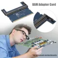 DDR2/DDR3 Laptop SO DIMM to Desktop DIMM Adapter Memory RAM Adapter Card. 