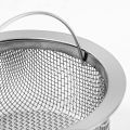 1/3Pcs Stainless Steel Mesh Sink Strainer Filter High Density Handle Sink Filter Kitchen Drainer Drain Hole Filter Trap Waste Screen. 