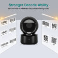 2D Desktop Barcode Scanner USB Wired Barcode Reader for POS. 