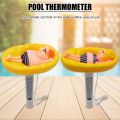 Portable ABS Plastic Swimming Pool Floating Thermometer Bathtub SPA Hot Tub Fish Ponds Water Temperature Measuring Meter. 