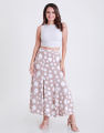 Spring & Summer Printed 8 Piece Flared Skirt. 