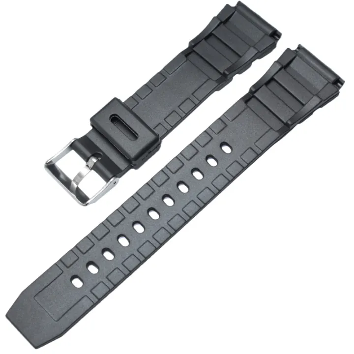 For%20Casio%20PU%20Watchband%2018mm%2020mm%2022mm%20Men%20Black%20Sports%20Diving%20Watch%20Strap%20Silver%20Stainless%20Steel%20Buckle%20-%20Image%202
