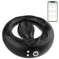 18+ APP Remote Control Spherical Lock Precision Ring Delay For Male Vibration Prostate Vibration Massage Penis Ring Adult Sex Toys. 