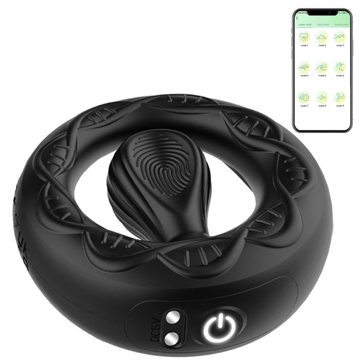 18+%20APP%20Remote%20Control%20Spherical%20Lock%20Precision%20Ring%20Delay%20For%20Male%20Vibration%20Prostate%20Vibration%20Massage%20Penis%20Ring%20Adult%20Sex%20Toys%20-%20Image%208