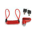 Electric scooter anti-theft lock, disc brake lock, steel wire bicycle lock. 