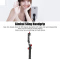 Handle Grip for DJI RS2 RS3 R3 Stabilizer Sling Handgrip 360 Degree Adjustable Handheld Extension L Bracket with Cold Shoe Mount. 