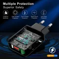 Sony Xperia XZ3 1 5 III 10 II Phone Fast Charger USB Adapter 2 m Type C Micro Cable For Samsung M32 A13 A72 S20 FE S8 A7 A10 A51. 