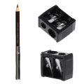 1Pc Double Holes Sharpener for Cosmetics Eyeliner Pencil + Pencil Sharpener Makeup Set Practical Eye Liner Pen Tool New. 