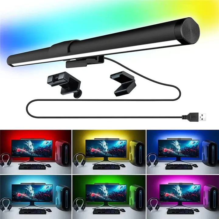 44cm Eye-Care Computer Monitor Screen Light Bar Stepless Dimming ...
