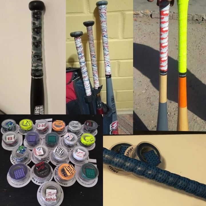 AMASPORT%201.1mm%20Baseball%20Bat%20Grip%20Tape%203/5/12/20PCS%20Anti-Slip%20Softball%20Bat%20Wrap%20Grip%20Tape%20Control%20and%20Anti-vibration%20Grip%20-%20Image%205
