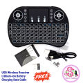 Backlight Mini Wireless i8 Keyboard With Lithium-ion Battery. 
