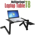 Multifunctional Laptop Table T8 - 360 Degree Multi-Angle Adjustable Folding Computer Desk. 