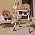 3 in 1 Multi-function Baby Feeding High Adjustable Chair HC401. 