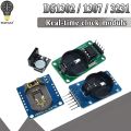 DS3231 AT24C32 IIC Module DS1302 Precision Clock Module DS1307 Memory module mini module Real Time 3.3V/5V For Raspberry Pi. 