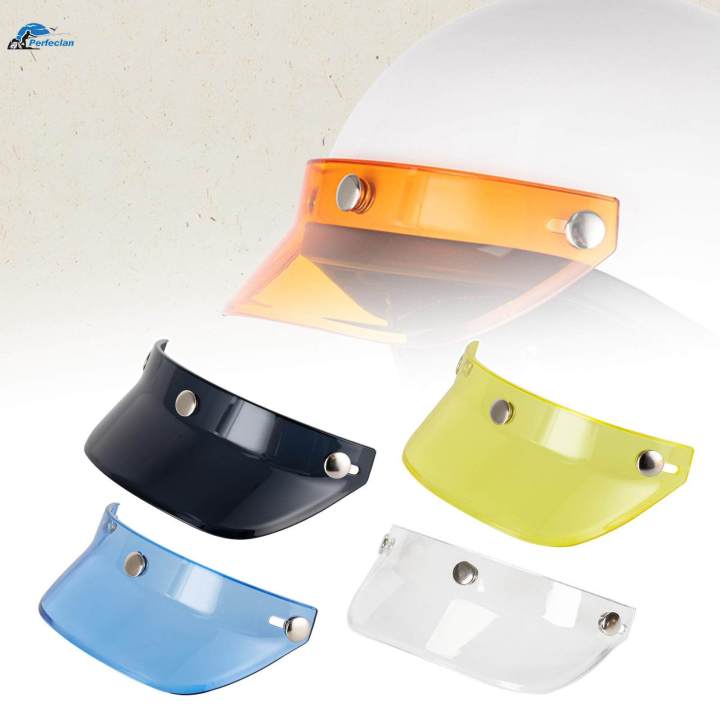 Visor%20Snap%20for%20Retro%20Helmets%203/4%20Helmets%20Black%20-%20Image%203