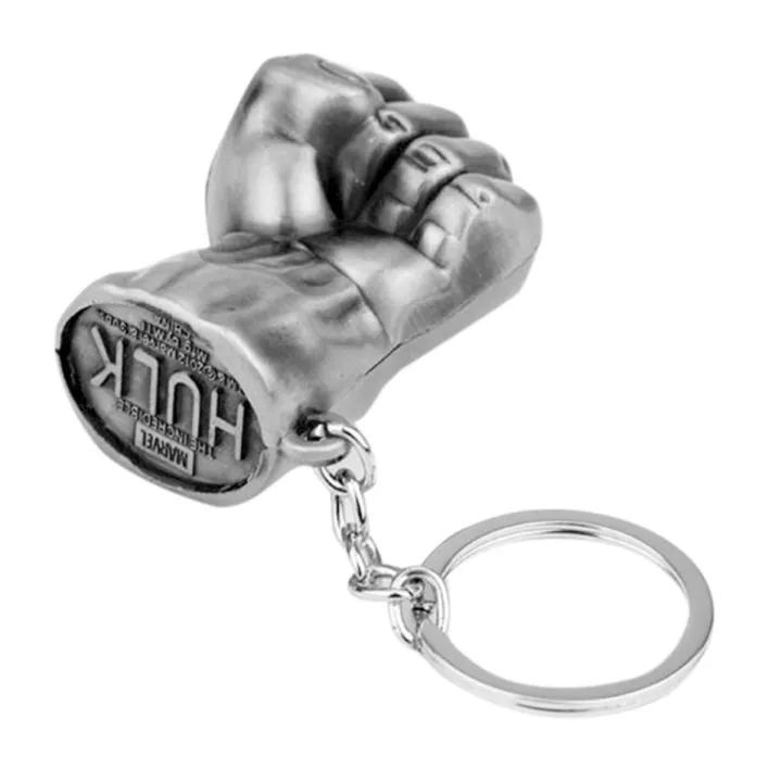 Hulk Fist Metal Key Chain - Superhero Marvels Avengers