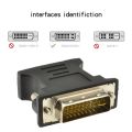 DVI-I Male to VGA Female 24+5 Port Adapter Converter Works With PC, Lap, Monitor ,Tv and DVR. 