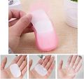 Mini Portable Travel Soap Paper Sheets Disposable Soap Sheets Portable Hand Washing Bath for Home Outdoor Camping. 