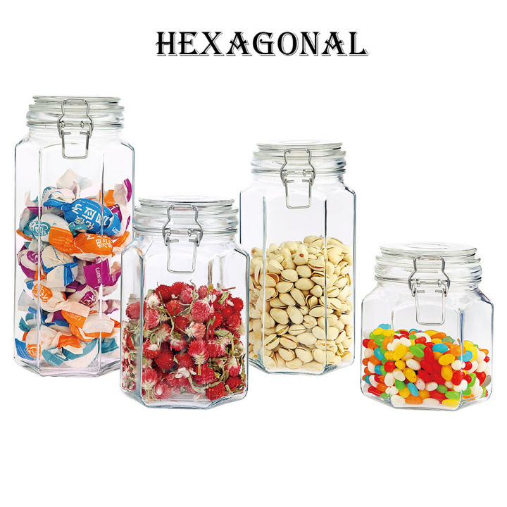 Square/Hexagonal%20%20Glass%20Food%20Storage%20Jars%20with%20Airtight%20Clamp%20Lids%20-%20Image%207