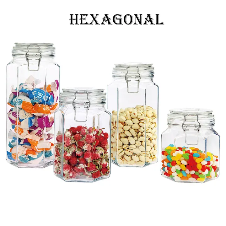 Square/Hexagonal%20%20Glass%20Food%20Storage%20Jars%20with%20Airtight%20Clamp%20Lids%20-%20Image%207