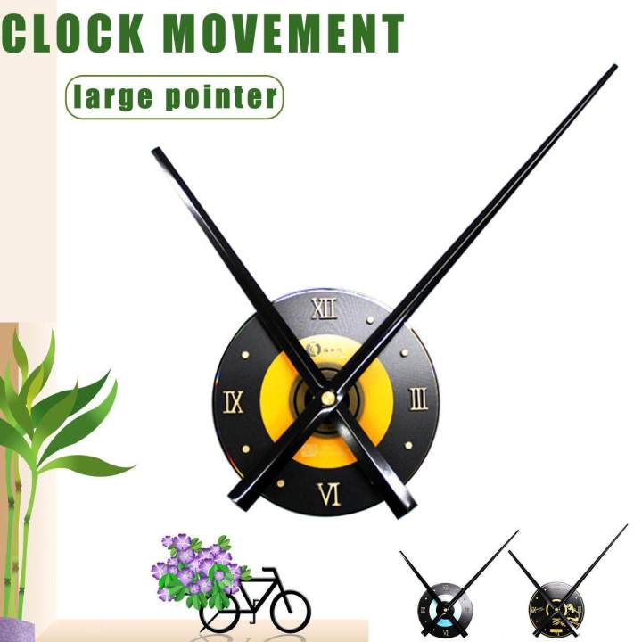 Large Furniture Silent Quartz DIY Wall Clock Movement Hands Mechanism ...