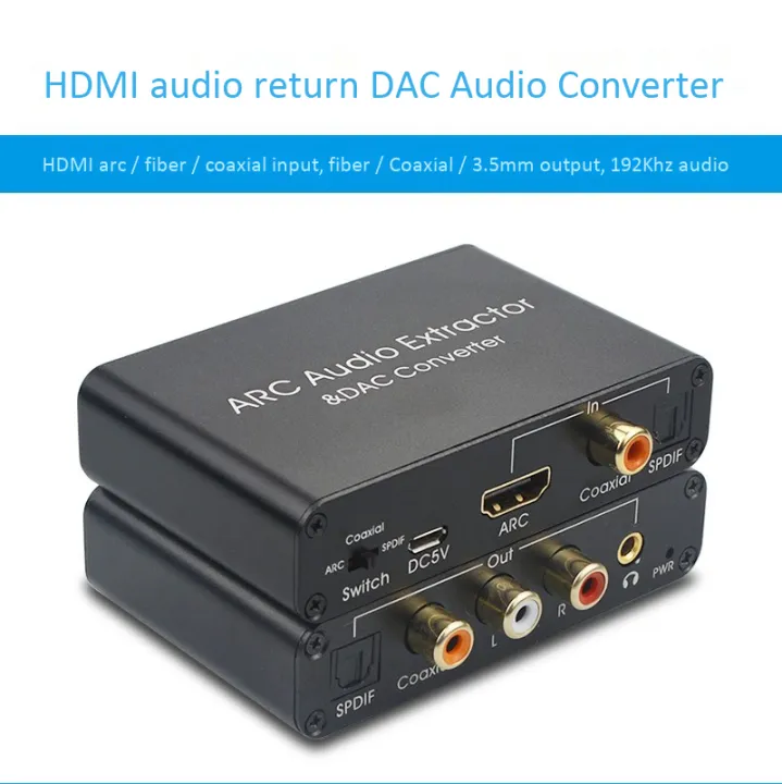 192KHz%20ARC%20Audio%20Adapter%20HDMI%20Audio%20Extractor%20Digital%20to%20%20og%20Audio%20Converter%20DAC%20SPDIF%20Coaxial%20RCA%203%205mm%20Jack%20Output%20-%20Image%209