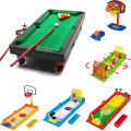 【Hottest Trends】Kids Table Shooting Ball Game Desktop Finger Play Ball Mini Football Basketball Golf Sport Game Toys parcours de bille enf. 