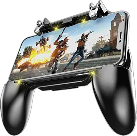 W11+ PUBG Mobile Gamepad Joystick Metal L1 R1 Trigger Game Shooter ...