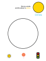 Children Activity Coloring book : SHAPES. 
