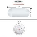2 Pcs 100% Cotton Bolster Pillow (5”x14”)/ Pillow Cushion for Side Support/ Soft Baby Bolster Pillow/ Back Support for Newborn Baby/ Neck Support Sleeping Positioner Anti roll Cushion. 