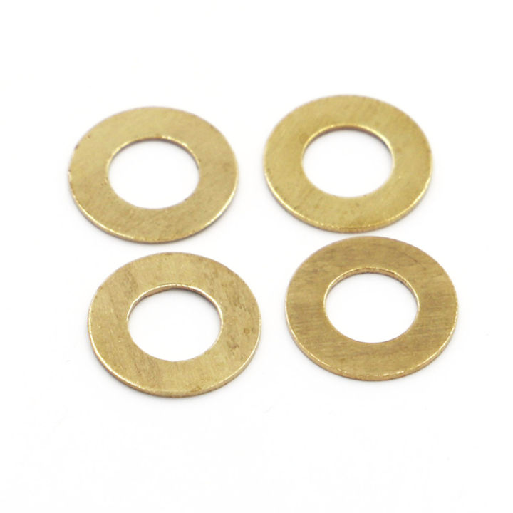 5-100pcs Gb97 Din125 Solid Brass Copper Flat Washer Plain Gasket Pad ...