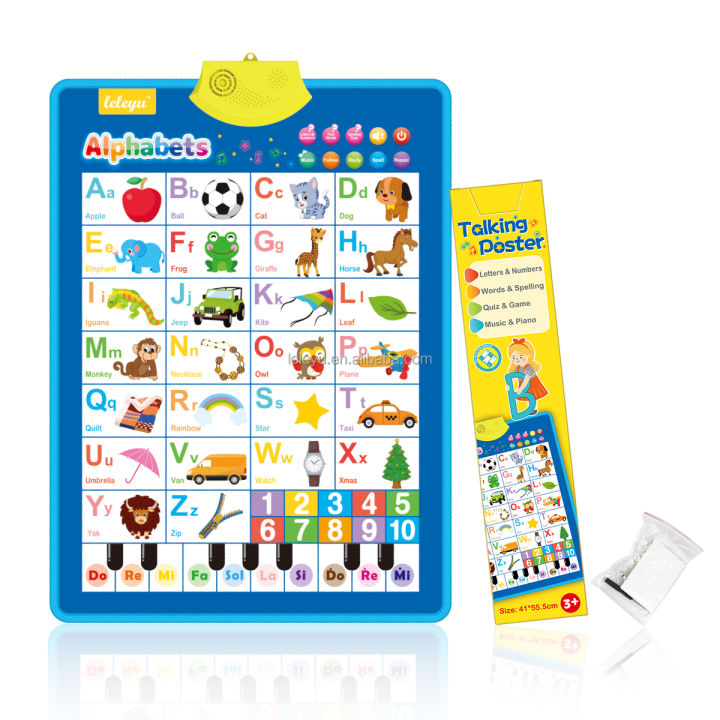 Electronic Interactive Alphabet Poster Talking Learning Poster