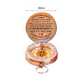 Directional Compass Christmas Style Glossy Rust-proof Compass Decor. 