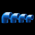 PVC water pipe fittings. 
