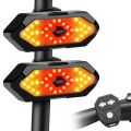 Bike Turn Signals Remote Control Bicycle Direction Indicator MTB LED Rear Light USB Rechargeable Cycling Taillight Horn. 