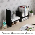 VTEC FURNITURE Desktop Organizer Office Storage Rack / Adjustable Wood Display Shelf / Book organizer. 